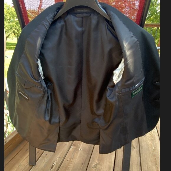 Boy’s Lauren Ralph Lauren Black blazer 14R - Picture 3 of 7
